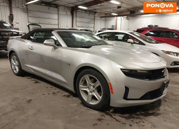 Chevrolet Camaro, 2019, Бензин, 2 л., 65 тис. км, Кабріолет, Сірий, Львів Cars-EU-US-KR-255686 фото