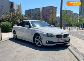 BMW 4 Series, 2014, Бензин, 2 л., 145 тыс. км, Купе, Белый, Киев 108218 фото