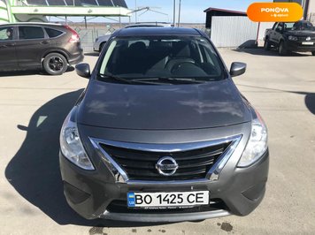 Nissan Versa, 2017, Газ пропан-бутан / Бензин, 1.6 л., 150 тис. км, Седан, Сірий, Тернопіль Cars-Pr-119696 фото