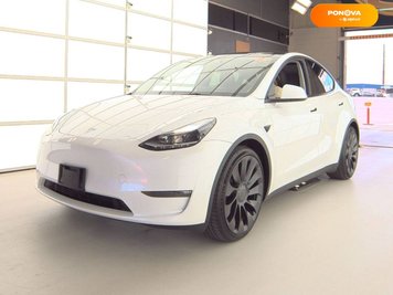 Tesla Model Y, 2023, Електро, 12 тыс. км, Внедорожник / Кроссовер, Белый, Львов Cars-EU-US-KR-108703 фото