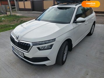 Skoda Kamiq, 2022, Бензин, 1.6 л., 25 тис. км, Позашляховик / Кросовер, Білий, Вінниця Cars-Pr-216977 фото