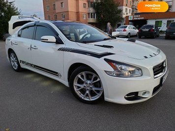 Nissan Maxima, 2014, Бензин, 3.5 л., 128 тис. км, Седан, Білий, Полтава Cars-Pr-210435 фото