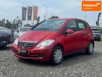 Mercedes-Benz A-Class, 2011 г., Бензин, 205 тыс. км, Хетчбек, Красный, Львов AT-10418918 фото