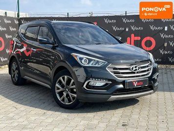 Hyundai Santa FE, 2017 р., Бензин, 146 тис. км, Позашляховик / Кросовер, Чорний, Миколаїв AT-10412520 фото