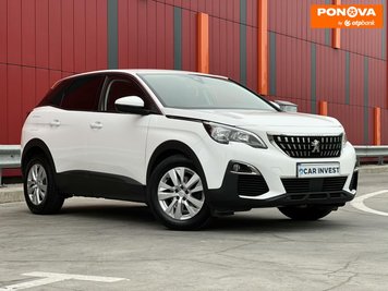 Peugeot 3008, 2019, Бензин, 1.6 л., 108 тис. км, Позашляховик / Кросовер, Білий, Київ 278217 фото