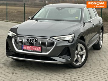 Audi e-tron, 2021, Електро, 56 тис. км, Позашляховик / Кросовер, Сірий, Луцьк Cars-Pr-263917 фото