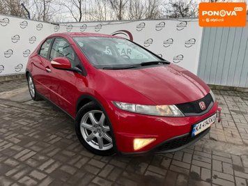 Honda Civic, 2008 р., Газ пропан-бутан / Бензин, 200 тис. км, Хетчбек, Червоний, Дніпро (Дніпропетровськ) AT-10412890 фото
