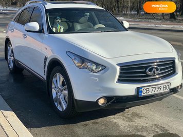 Infiniti FX 30, 2012, Дизель, 3 л., 131 тис. км, Позашляховик / Кросовер, Білий, Чернігів Cars-Pr-210223 фото