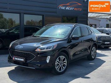 Ford Escape, 2022 р., Гібрид (HEV), 53 тис. км, Позашляховик / Кросовер, Чорний, Рівне AT-10424802 фото