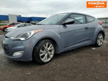 Hyundai Veloster, 2017, Бензин, 1.6 л., 210 тис. км, Хетчбек, Сірий, Львів Cars-EU-US-KR-255965 фото