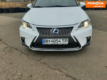 Lexus CT, 2015, Гібрид (HEV), 1.8 л., 99 тис. км, Хетчбек, Білий, Одеса Cars-Pr-277172 фото