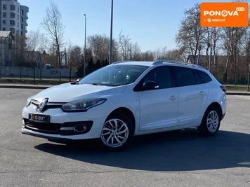 Renault Megane, 2015 г., Дизель, 315 тыс. км, Универсал, Белый, Львов AT-10412001 фото