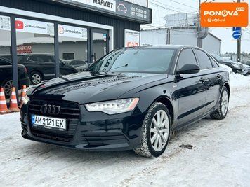 Audi A6, 2013 р., Бензин, 303 тис. км, Седан, Чорний, Житомир AT-10414490 фото