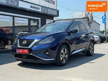 Nissan Murano, 2023 р., Бензин, 75 тис. км, Позашляховик / Кросовер, Синій, Житомир AT-10420656 фото