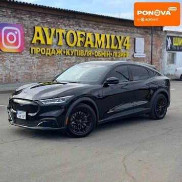 Ford Mustang Mach-E, 2022 р., Електро, 40 тис. км, Позашляховик / Кросовер, Чорний, Дніпро (Дніпропетровськ) AT-10416503 фото