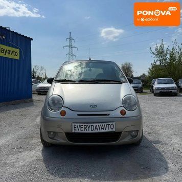 Daewoo Matiz, 2007 р., Бензин, 121 тис. км, Хетчбек, Сірий, Дніпро (Дніпропетровськ) AT-10417185 фото