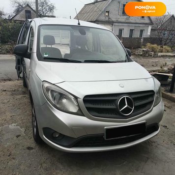 Mercedes-Benz Citan, 2013, Дизель, 1.46 л., 285 тис. км, Мінівен, Сірий, Кам'янське (Дніпродзержинськ) Cars-Pr-242047 фото