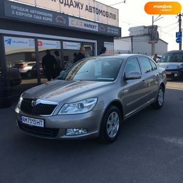 Skoda Octavia A5, 2009, Бензин, 1.8 л., 114 тис. км, Седан, Сірий, Житомир 193932 фото