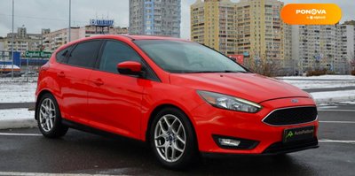 Ford Focus, 2015, Бензин, 2 л., 126 тис. км, Хетчбек, Червоний, Київ 5976 фото