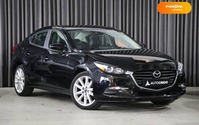 Mazda 3, 2017, Бензин, 2.5 л., 115 тис. км, Седан, Чорний, Київ 36768 фото