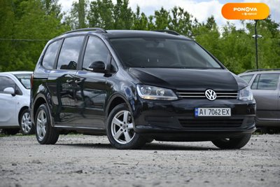 Volkswagen Sharan, 2014, Дизель, 1.97 л., 304 тыс. км, Минивен, Чорный, Бердичев 46892 фото