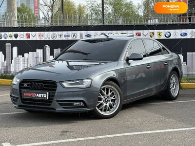 Audi A4, 2013, Бензин, 2 л., 167 тис. км, Седан, Сірий, Київ 36313 фото