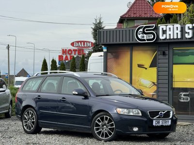Volvo V50, 2012, Дизель, 1.6 л., 195 тис. км, Універсал, Синій, Стрий 37225 фото