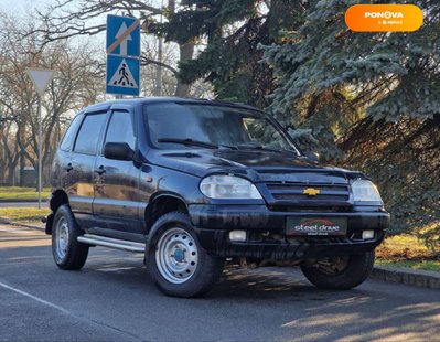 Chevrolet Niva, 2004, Бензин, 1.7 л., 143 тис. км, Позашляховик / Кросовер, Синій, Миколаїв 6201 фото