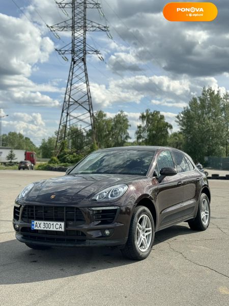 Porsche Macan, 2018, Бензин, 2 л., 96 тис. км, Позашляховик / Кросовер, Коричневий, Київ 108762 фото