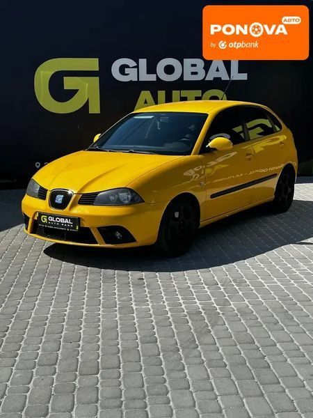 SEAT Ibiza, 2007 г., Бензин, 202 тыс. км, Хетчбек, Желтый, Львов AT-10397643 фото