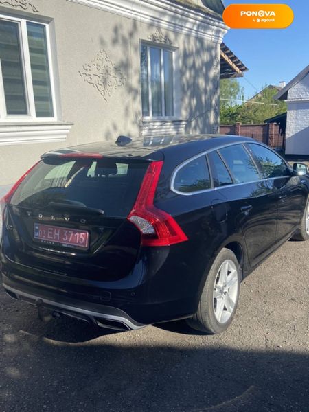 Volvo V60, 2015, Дизель, 1.6 л., 194 тис. км, Універсал, Чорний, Рівне Cars-Pr-64804 фото