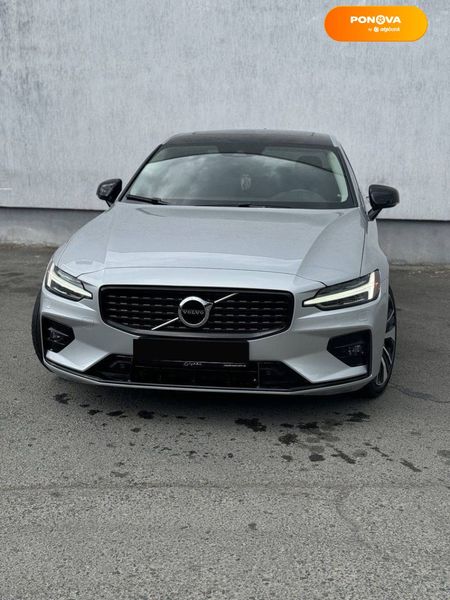 Volvo S60, 2022, Бензин, 2 л., 27 тис. км, Седан, Сірий, Львів Cars-Pr-64148 фото