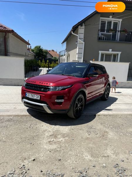 Land Rover Range Rover Evoque, 2013, Дизель, 2.18 л., 100 тыс. км, Внедорожник / Кроссовер, Красный, Мукачево Cars-Pr-60139 фото