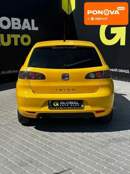 SEAT Ibiza, 2007 г., Бензин, 202 тыс. км, Хетчбек, Желтый, Львов AT-10397643 фото