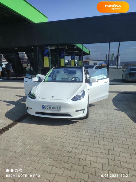 Tesla Model Y, 2021, Електро, 29 тис. км, Позашляховик / Кросовер, Білий, Тернопіль Cars-Pr-68977 фото