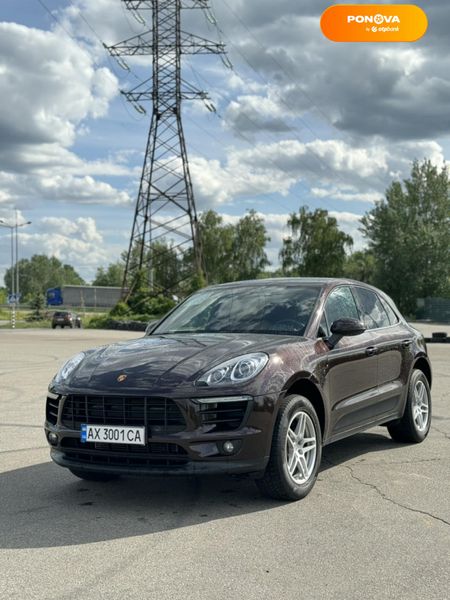 Porsche Macan, 2018, Бензин, 2 л., 96 тис. км, Позашляховик / Кросовер, Коричневий, Київ 108762 фото