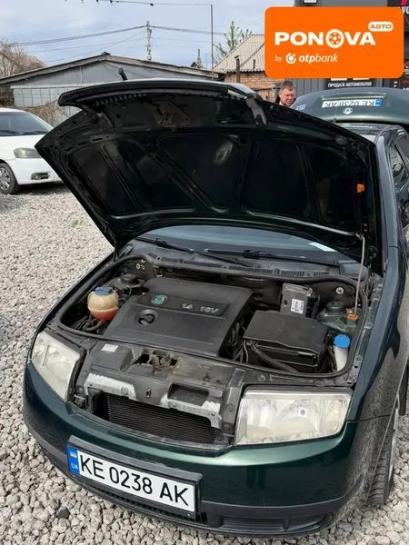 Skoda Fabia, 2002 г., Бензин, 123 тыс. км, Хетчбек, Зеленый, Днепр (Днепропетровск) AT-10417651 фото