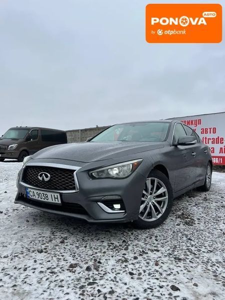 Infiniti Q50, 2018 г., Бензин, 152 тыс. км, Седан, Серый, Черкассы AT-10410424 фото