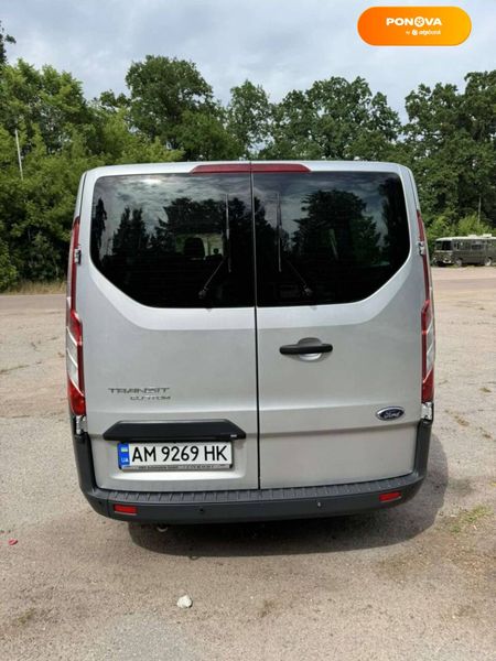 Ford Transit Custom, 2015, Дизель, 2.2 л., 277 тис. км, Мінівен, Сірий, Житомир Cars-Pr-60931 фото