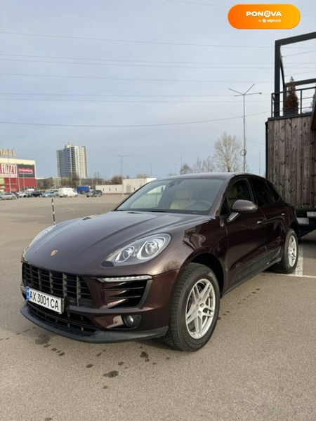 Porsche Macan, 2018, Бензин, 2 л., 96 тис. км, Позашляховик / Кросовер, Коричневий, Київ 108762 фото