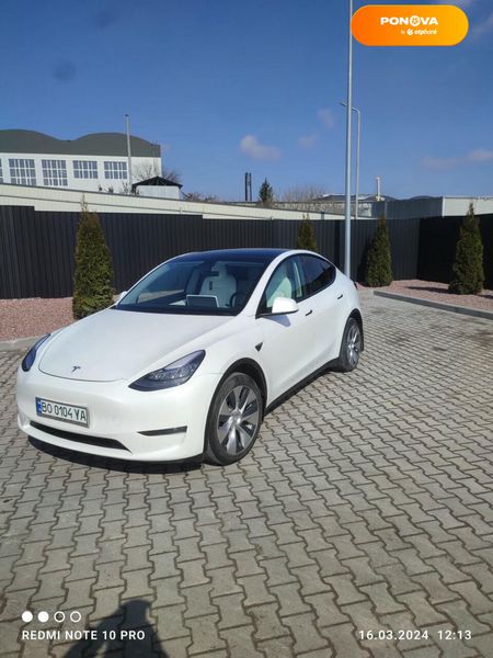 Tesla Model Y, 2021, Електро, 29 тис. км, Позашляховик / Кросовер, Білий, Тернопіль Cars-Pr-68977 фото