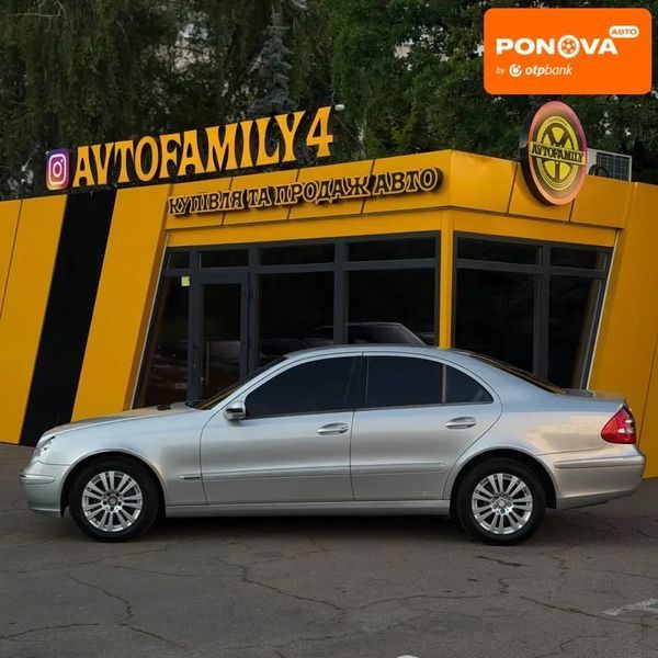 Mercedes-Benz E-Class, 2003 р., Бензин, 207 тис. км, Седан, Сірий, Київ AT-10420117 фото