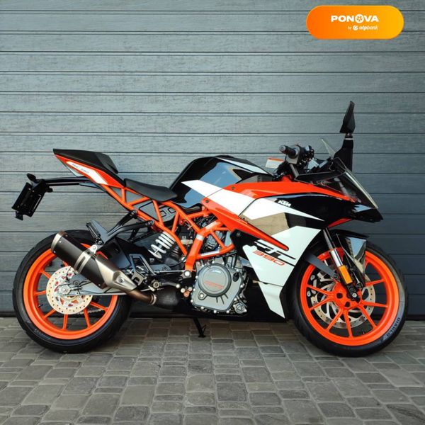 KTM RC 390, 2018, Бензин, 390 см³, 17 тис. км, Спортбайк, Чорний, Біла Церква moto-101380 фото