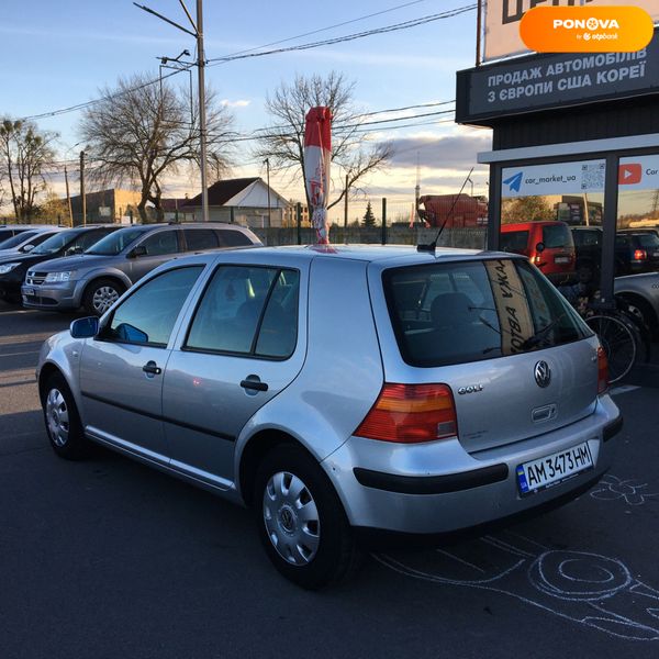 Volkswagen Golf IV, 2000, Бензин, 1.6 л., 165 тис. км, Хетчбек, Сірий, Житомир 4645 фото