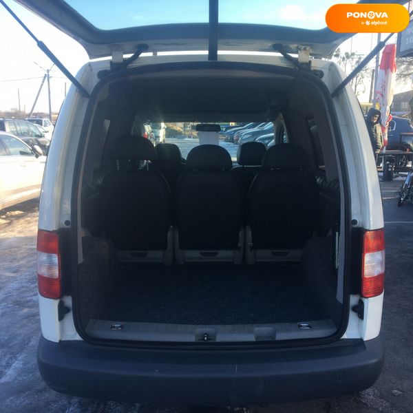 Volkswagen Caddy пасс., 2007, Дизель, 2 л., 330 тыс. км, Универсал, Белый, Житомир 11582 фото