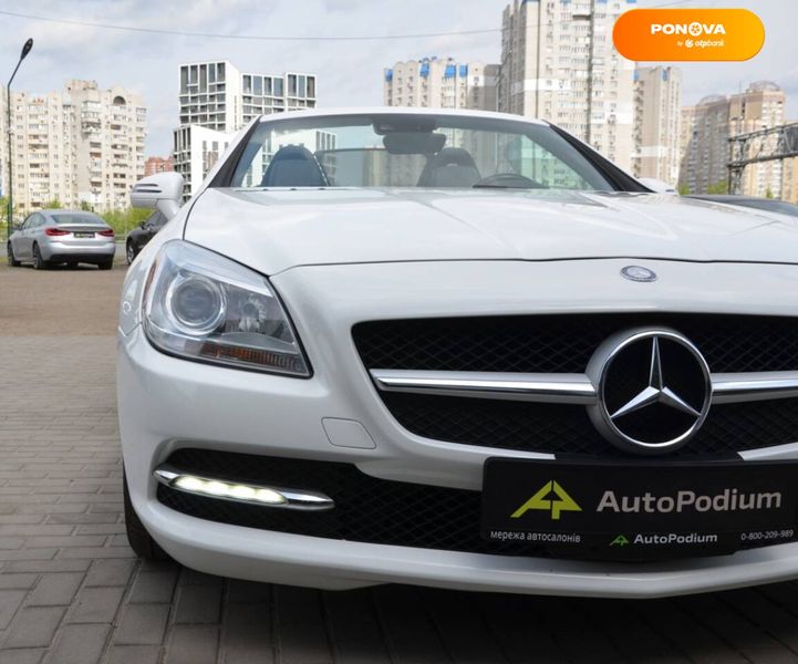 Mercedes-Benz SLK-Class, 2015, Бензин, 1.99 л., 76 тыс. км, Родстер, Белый, Киев 47846 фото