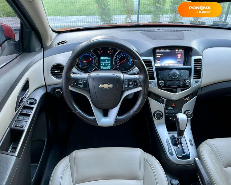 Chevrolet Cruze, 2015, Газ пропан-бутан / Бензин, 1.36 л., 154 тис. км, Седан, Червоний, Київ 103867 фото