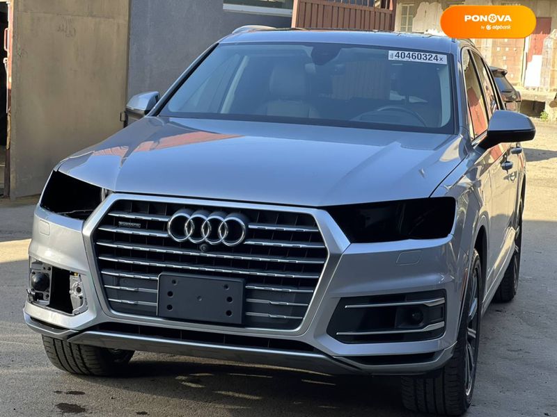 Audi Q7, 2017, Бензин, 3 л., 139 тис. км, Позашляховик / Кросовер, Сірий, Стрий 40762 фото