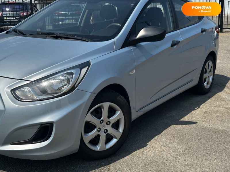 Hyundai Accent, 2013, Газ пропан-бутан / Бензин, 1.4 л., 125 тис. км, Седан, Синій, Київ 110010 фото