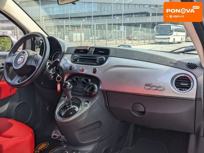 Fiat 500, 2015 р., Бензин, 95 тис. км, Хетчбек, Сірий, Львів AT-10400462 фото